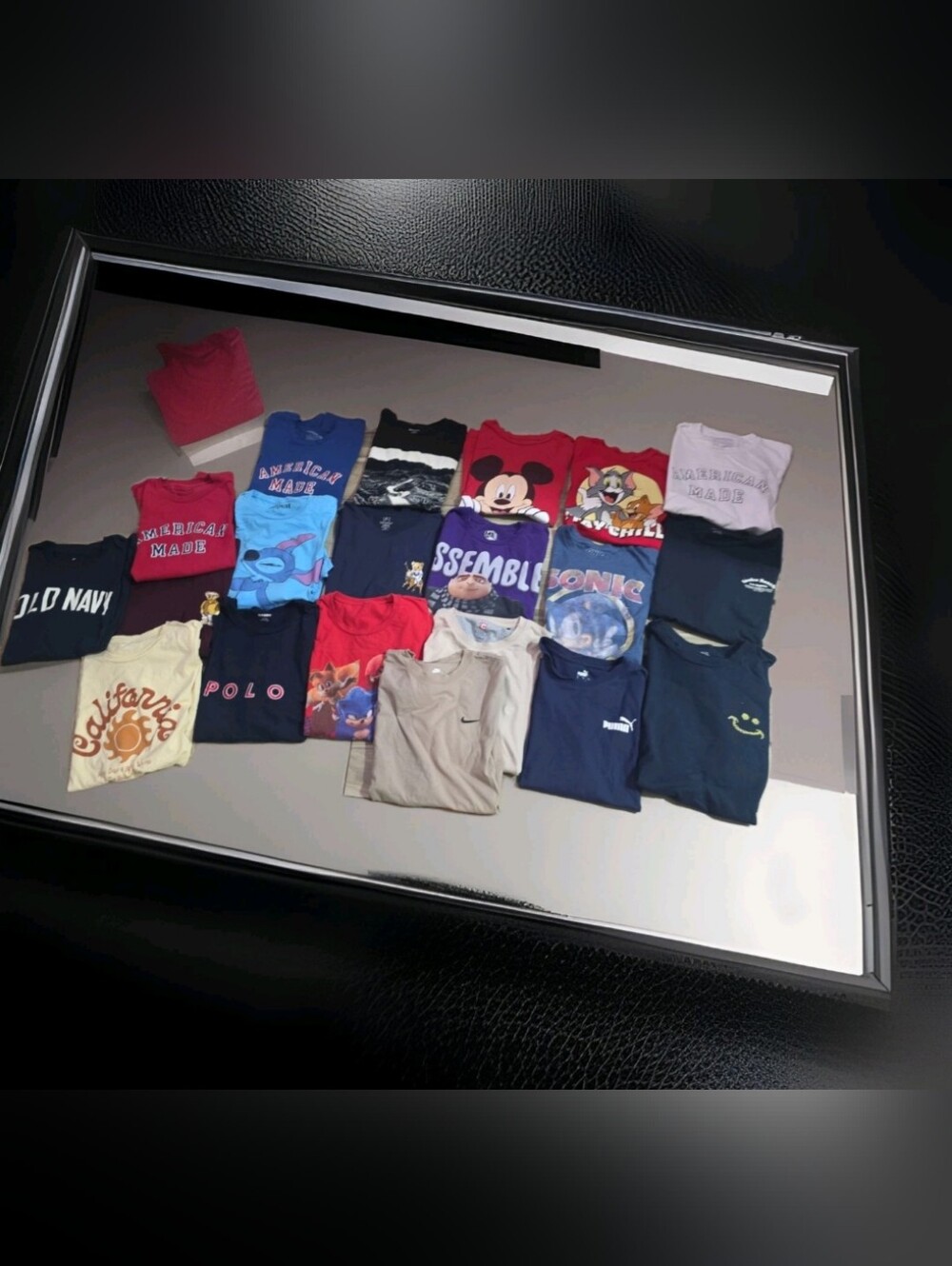 Lot Of 20 Mens Various Mix Short sleeve Tshirts Sz Large.Extra Postage Required.